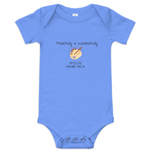 Load image into Gallery viewer, Baby “Fearfully and Wonderfully Made” short sleeve One Piece
